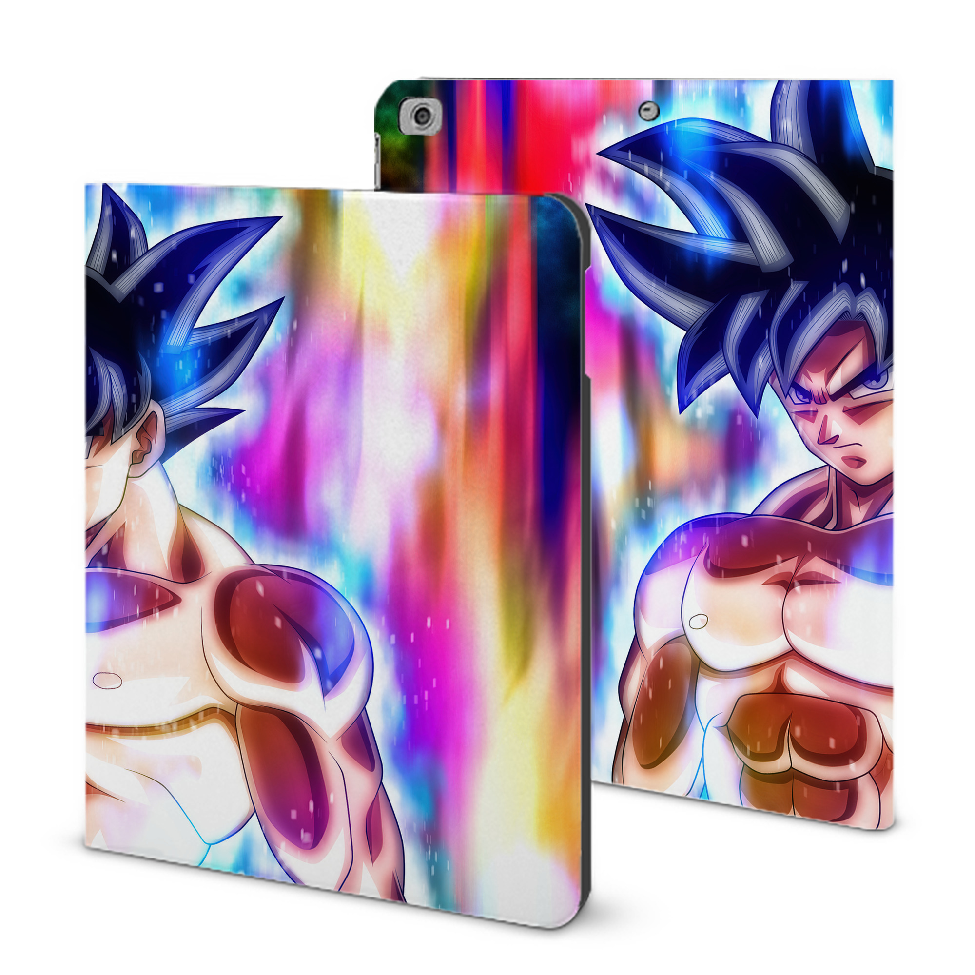 （画像用） ドラゴンボール DRAGON BALL IPad ケース ブック型 PUレザー TPU 耐衝撃 軽量 薄型 ペン収納なし 全面保護 IPad 各モデル対応